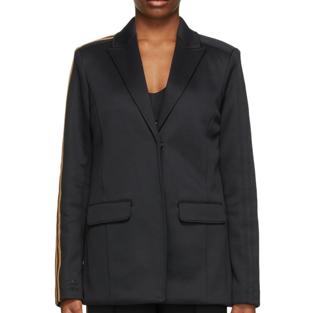 ADIDAS X IVY PARK Pique Blazer Black & Brown